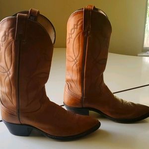 Men's Dan Post Deerskin Western Boots